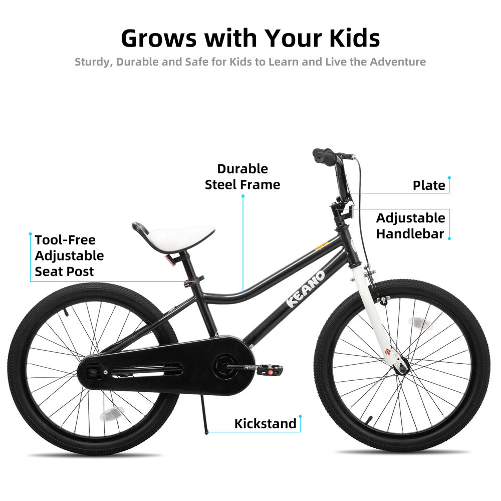 KEANO Lexicon Kids Bike for Boys Girls Ages 3-12 Years Old
