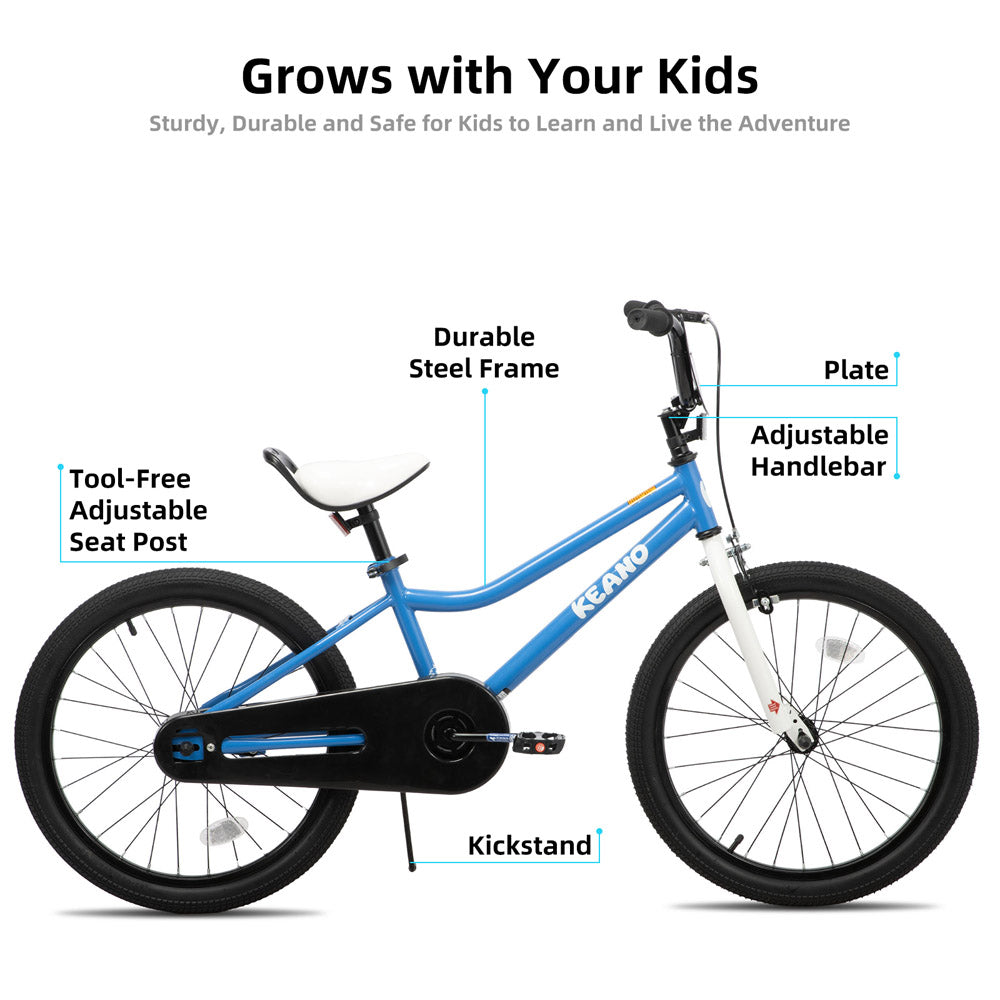 KEANO Lexicon Kids Bike for Boys Girls Ages 3-12 Years Old