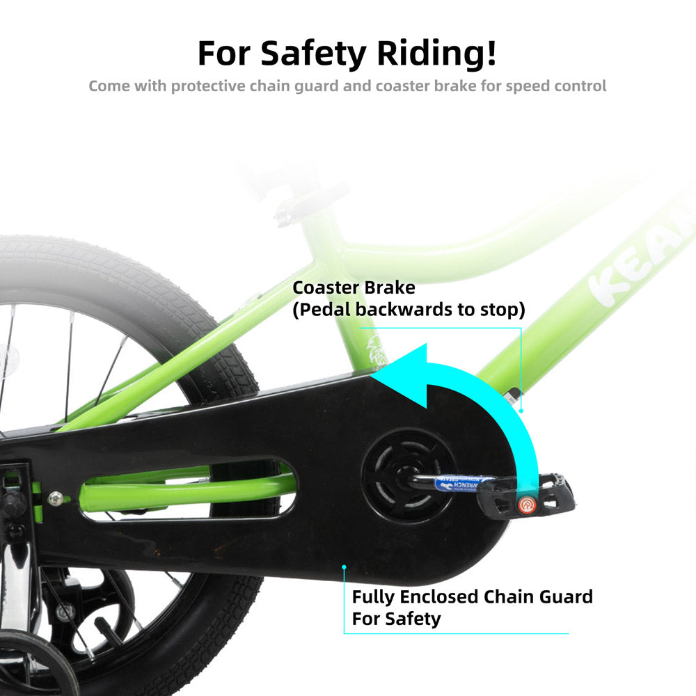 KEANO Lexicon Kids Bike for Boys Girls Ages 3-12 Years Old