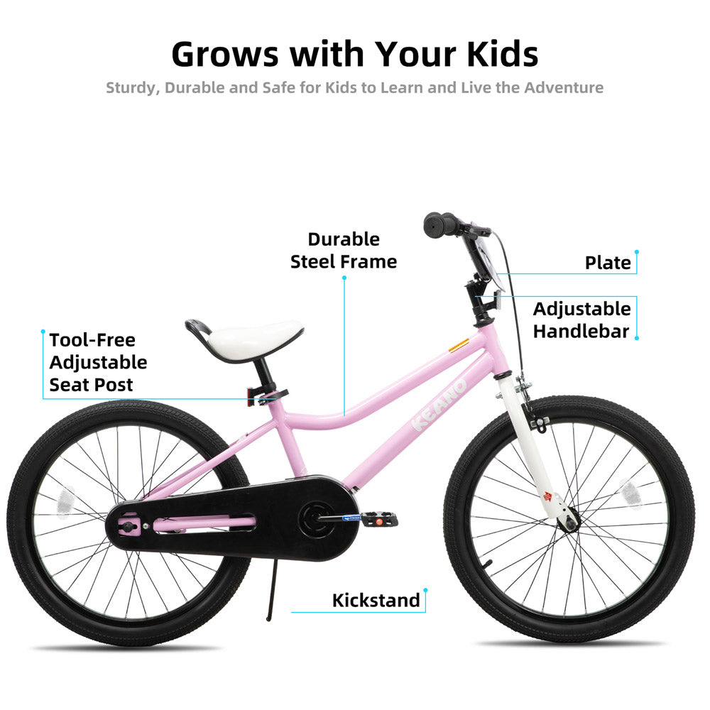 KEANO Lexicon Kids Bike for Boys Girls Ages 3-12 Years Old