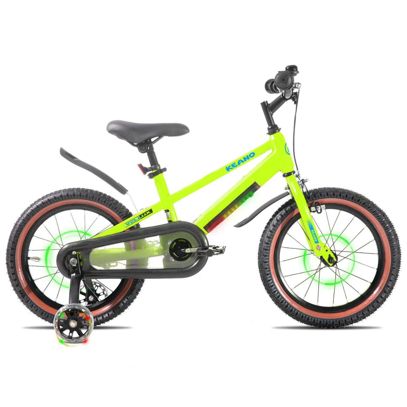 KEANO Vellux 12 16 20 Inch Kids Bike with Training Wheels