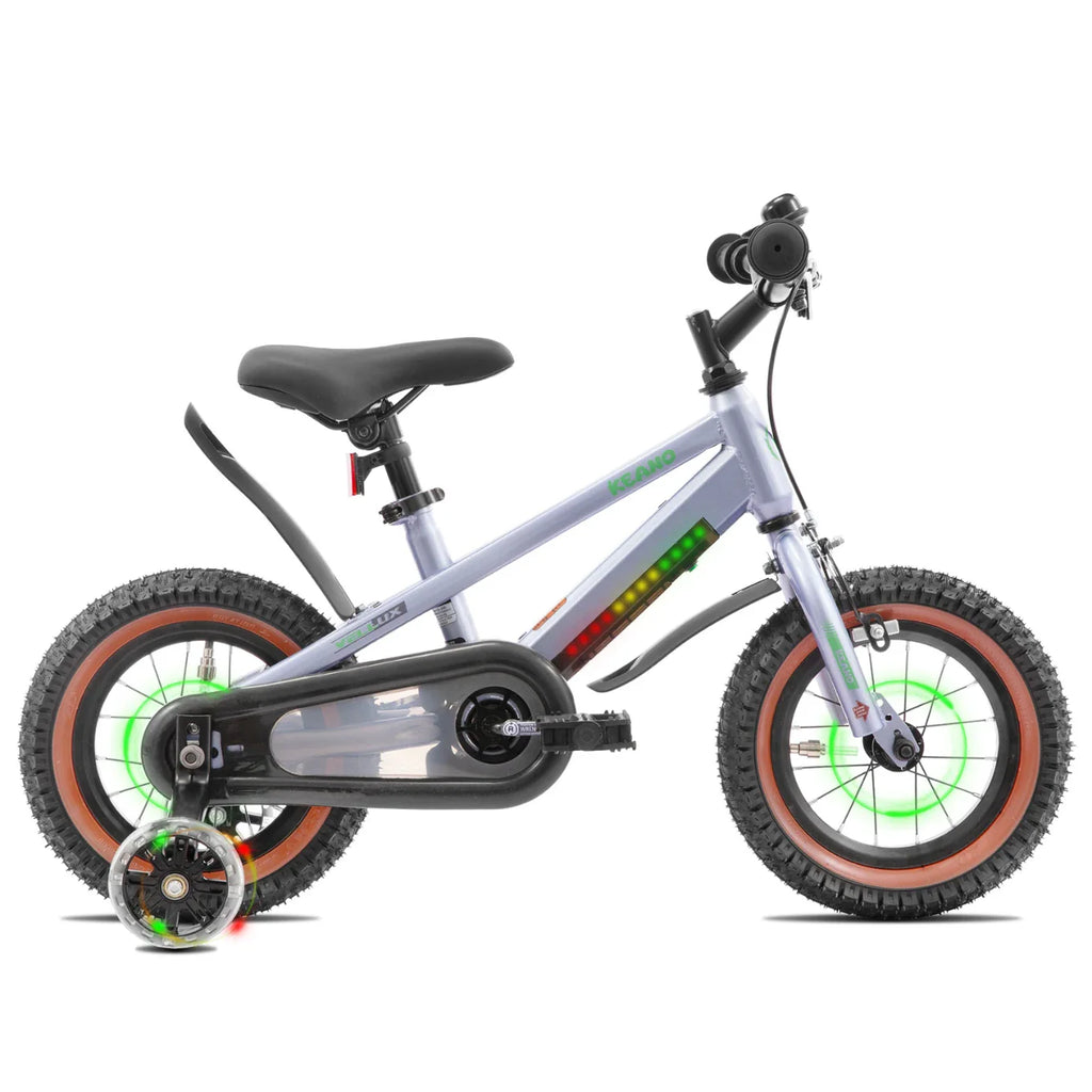 KEANO Vellux 12 16 20 Inch Kids Bike with Training Wheels