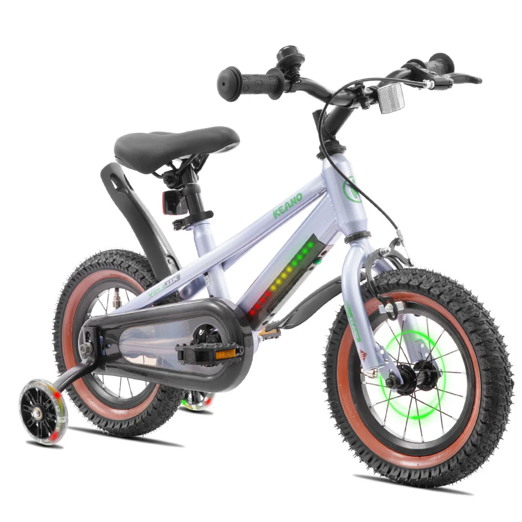KEANO Vellux 12 16 20 Inch Kids Bike with Training Wheels