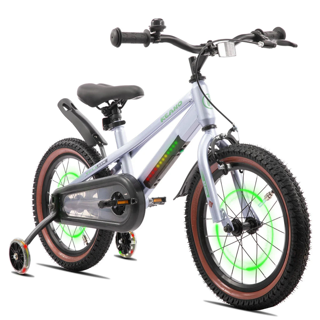 KEANO Vellux 12 16 20 Inch Kids Bike with Training Wheels