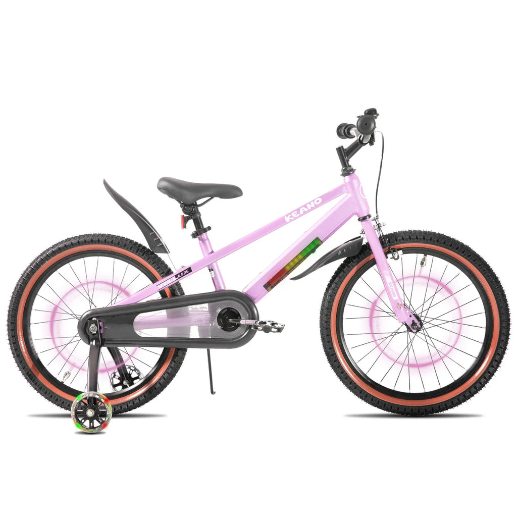 KEANO Vellux 12 16 20 Inch Kids Bike with Training Wheels