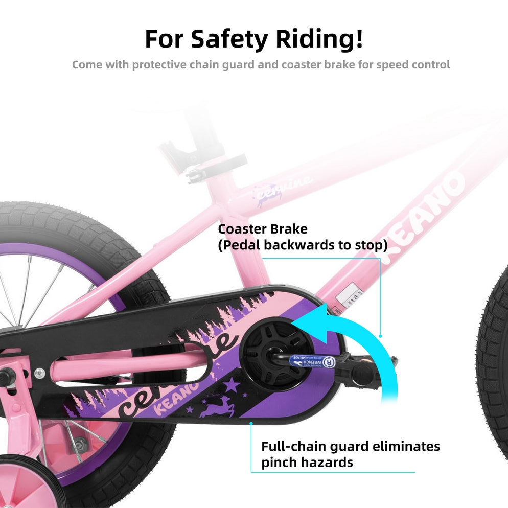 KEANO Cervine Kids Bike for Boys & Girls