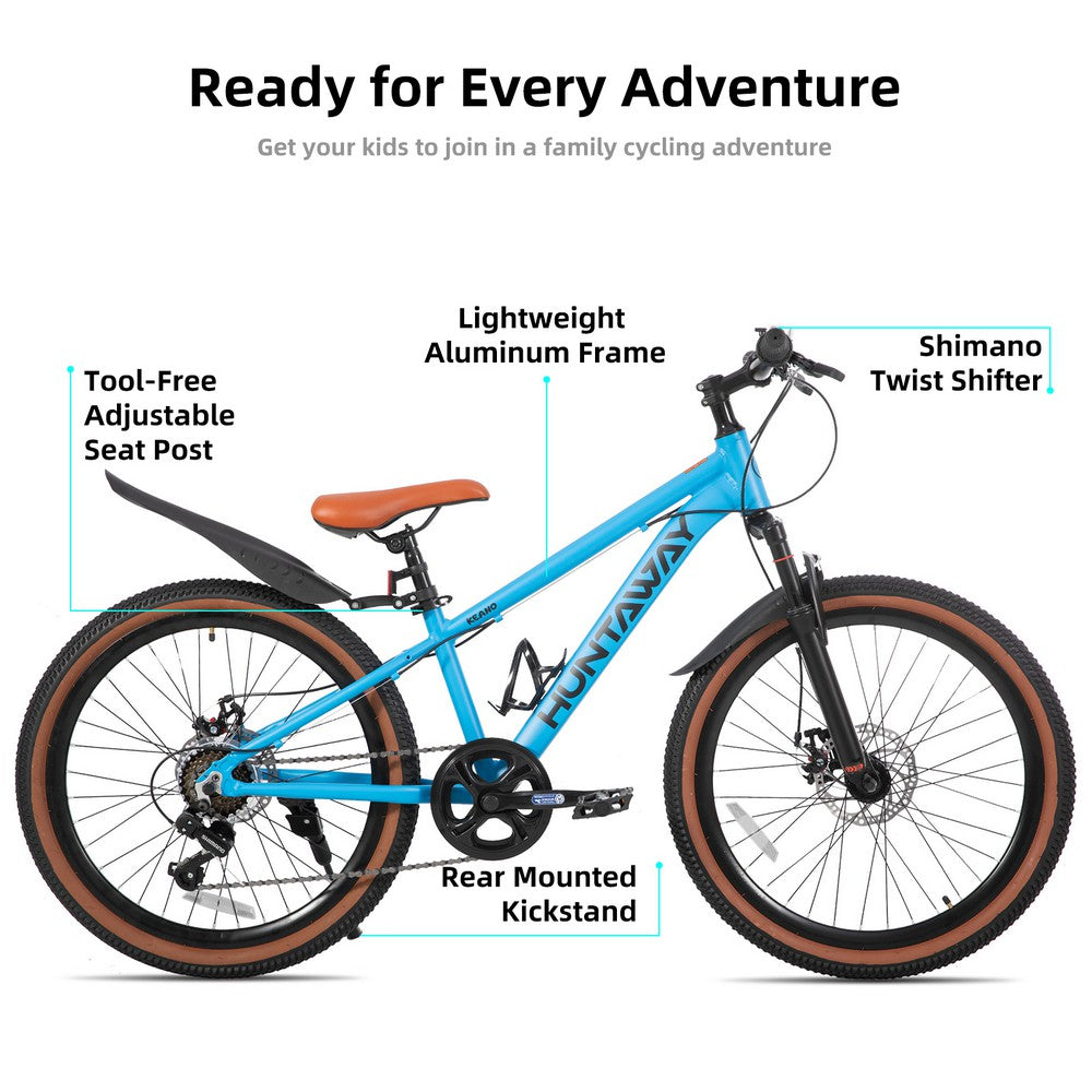 KEANO Huntaway 20 24 Inch Kids Mountain Bikes