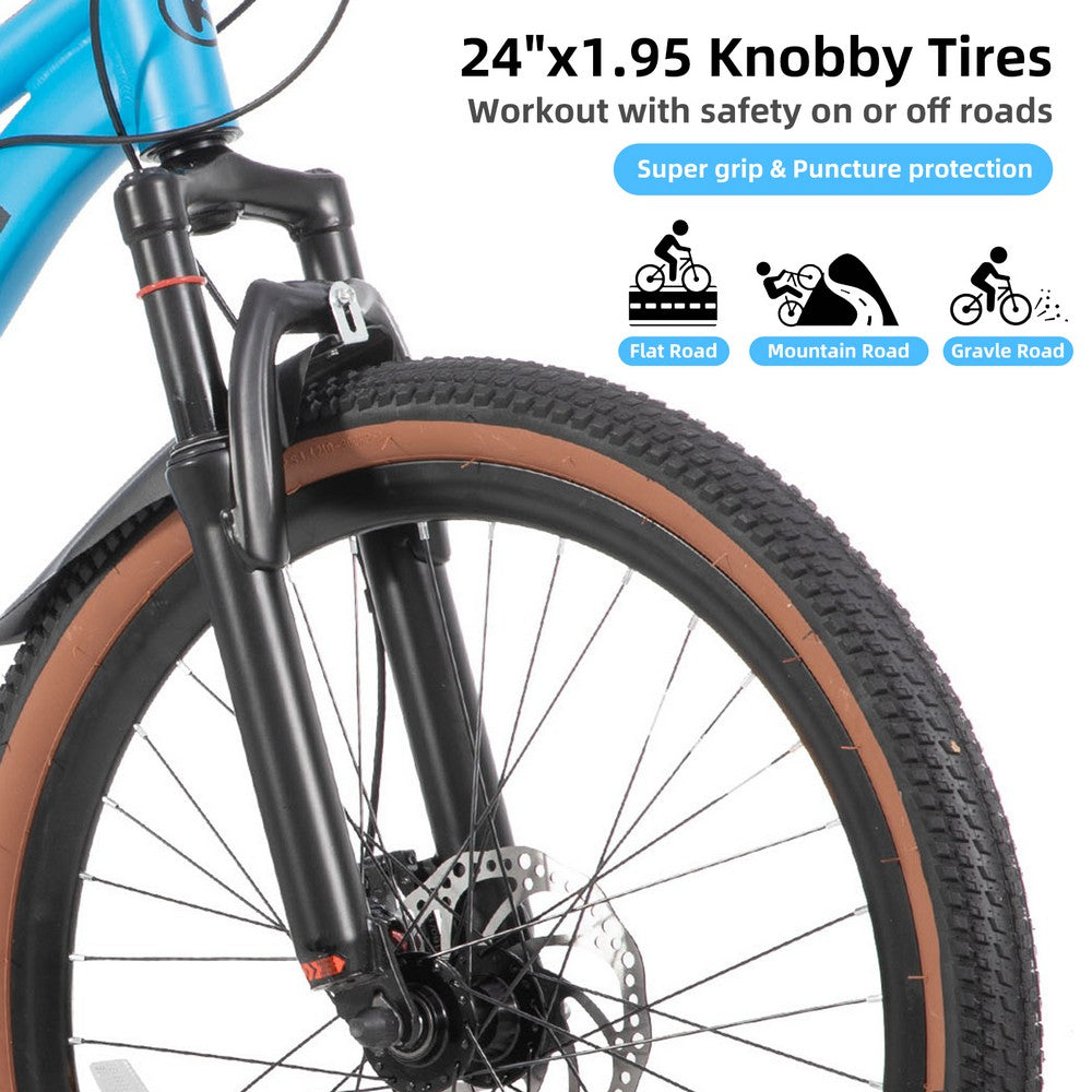 KEANO Huntaway 20 24 Inch Kids Mountain Bikes