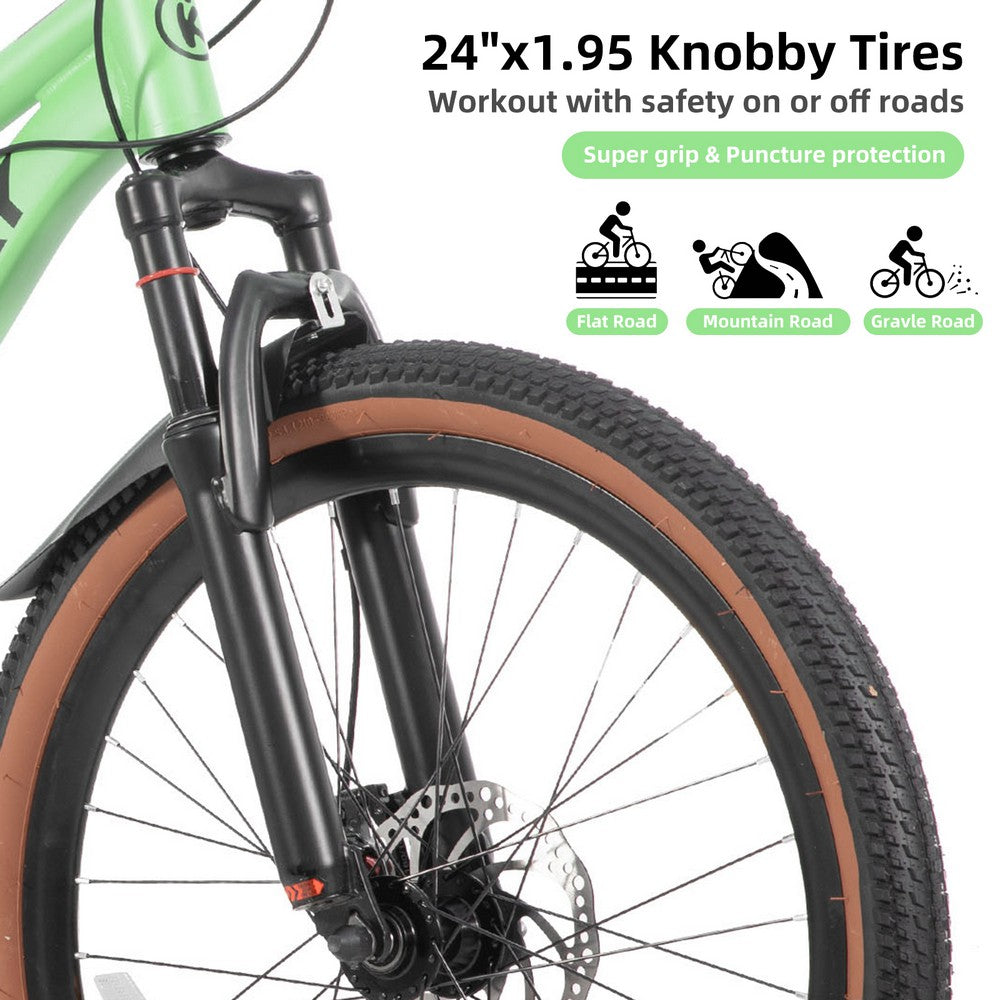 KEANO Huntaway 20 24 Inch Kids Mountain Bikes