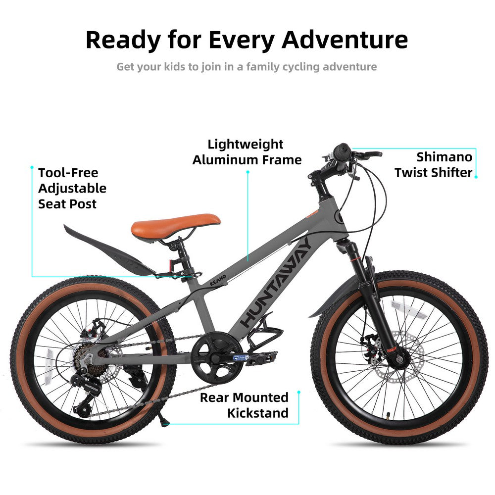 KEANO Huntaway 20 24 Inch Kids Mountain Bikes