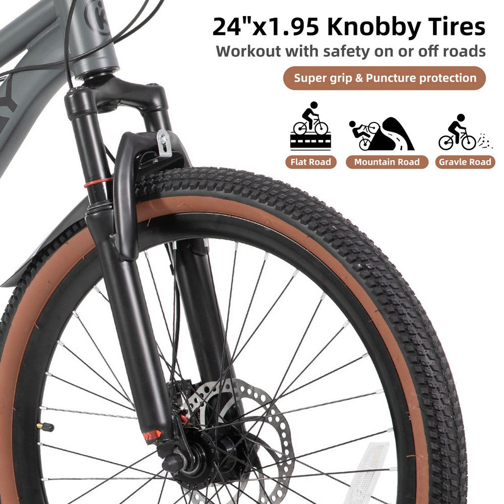 KEANO Huntaway 20 24 Inch Kids Mountain Bikes