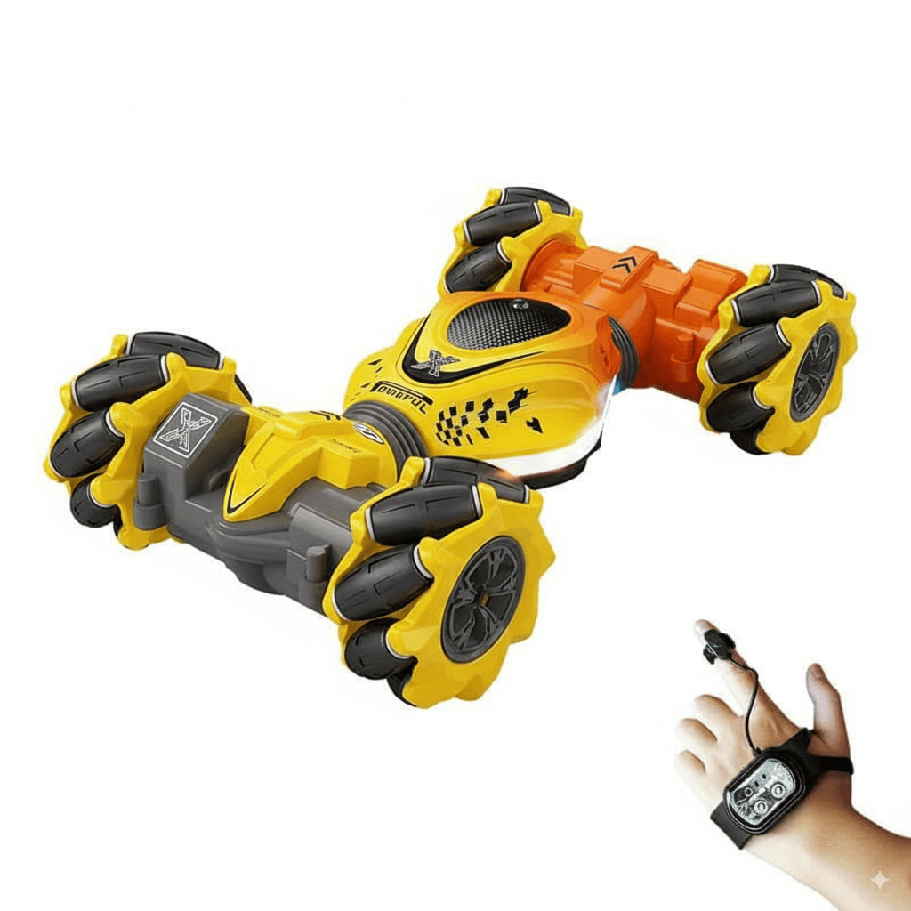 4WD Gesture Control RC Stunt Car with 360° Rotation