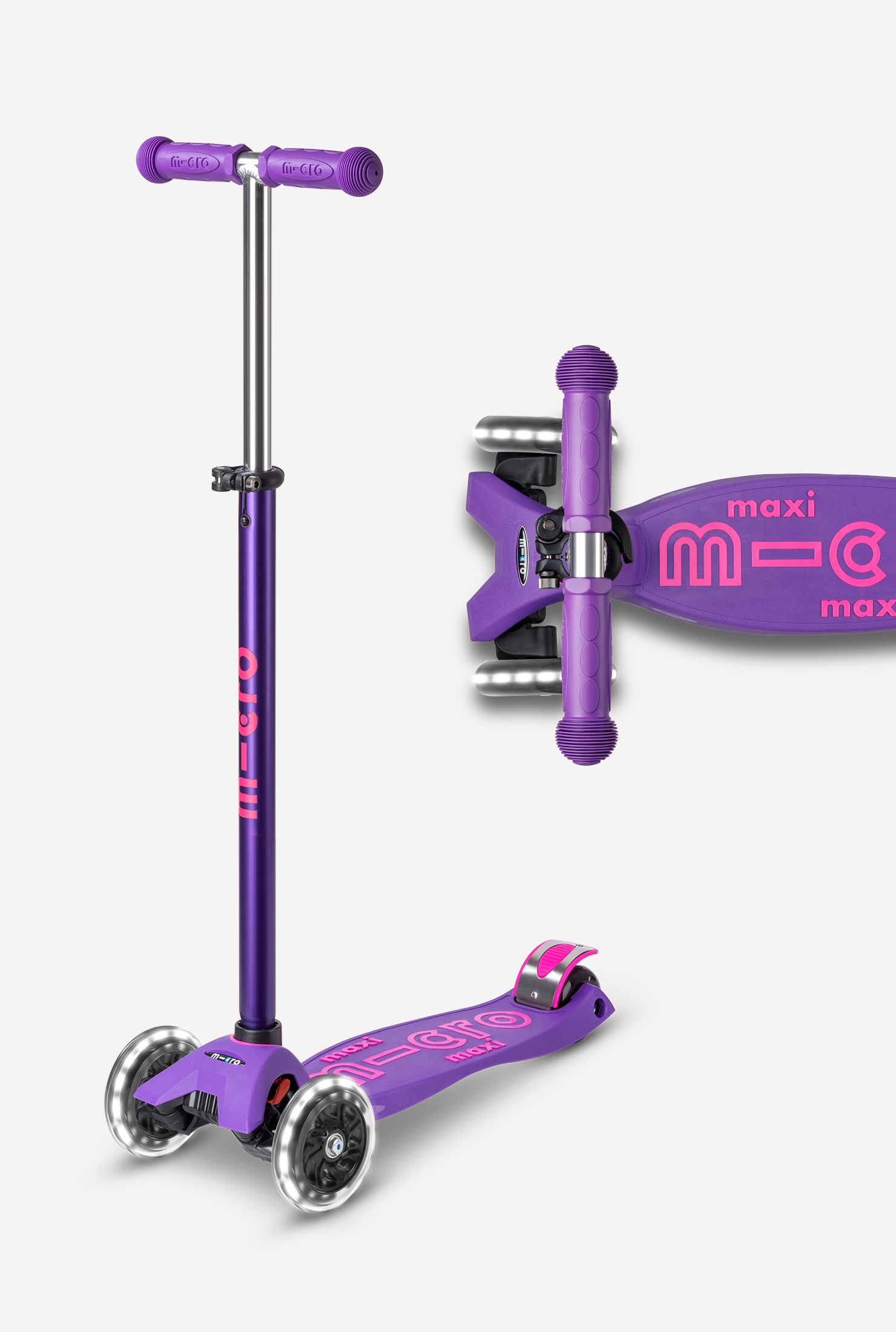 Maxi LED + Scooter Bell