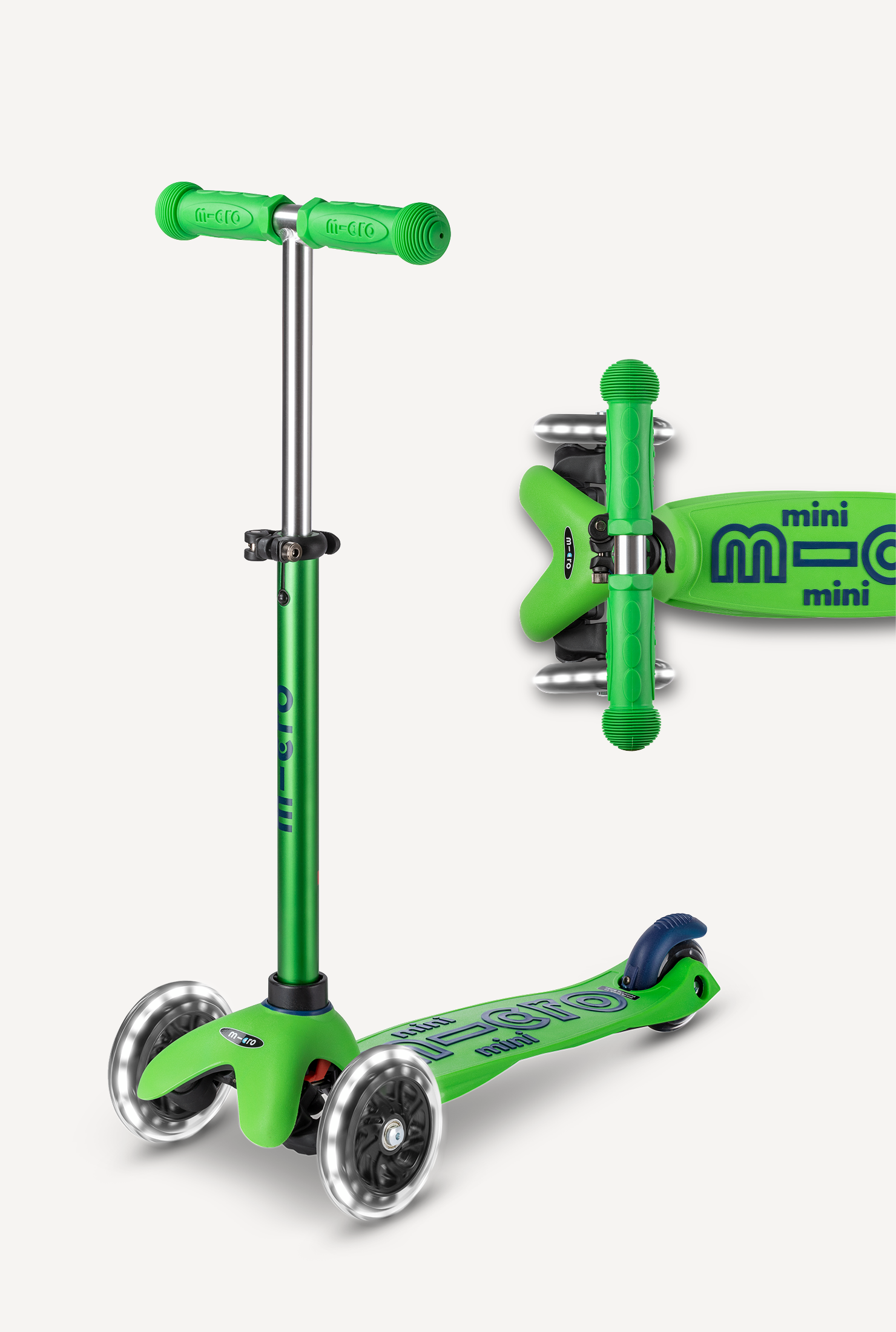 Mini LED Scooter + Scootaheadz