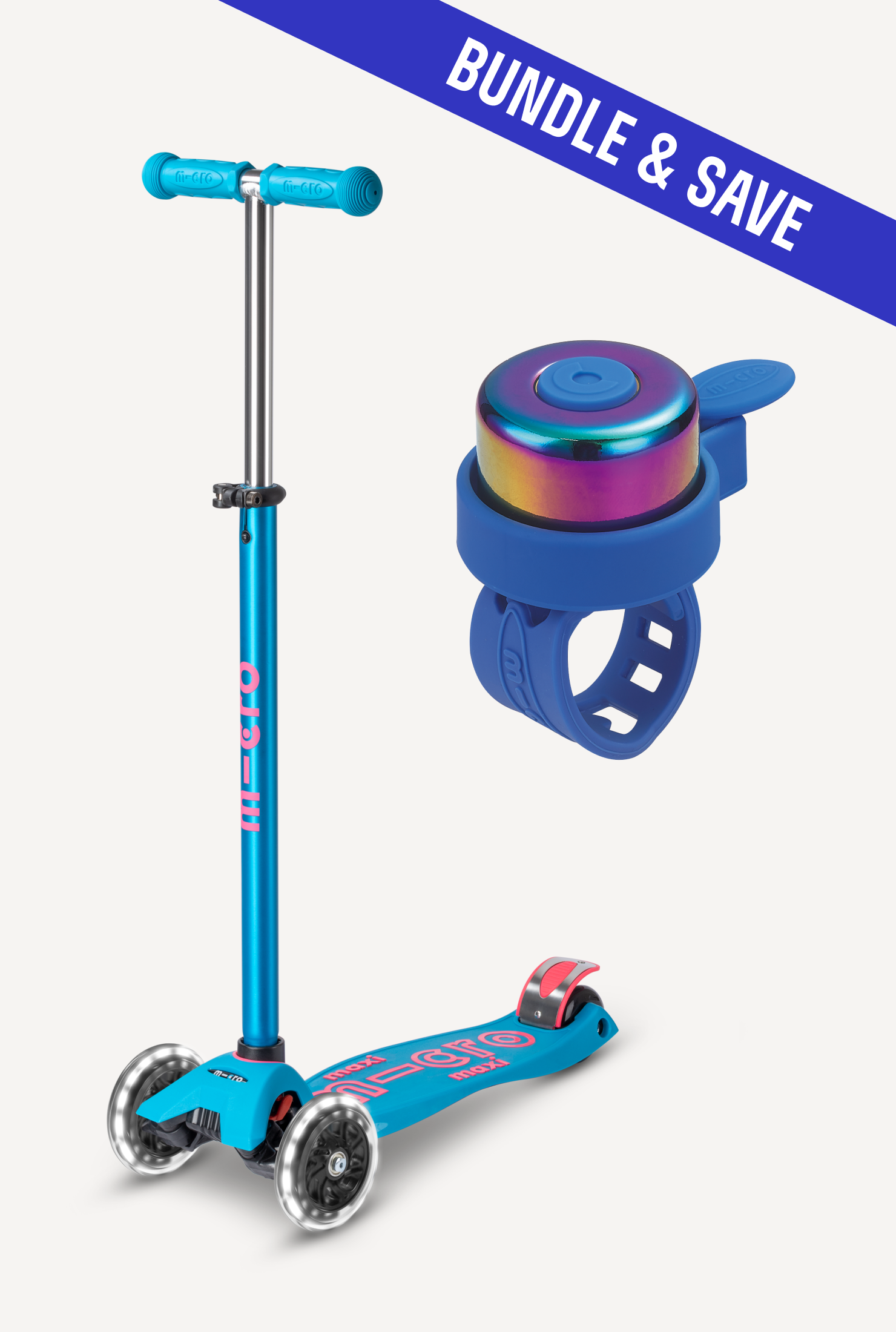 Maxi LED + Scooter Bell