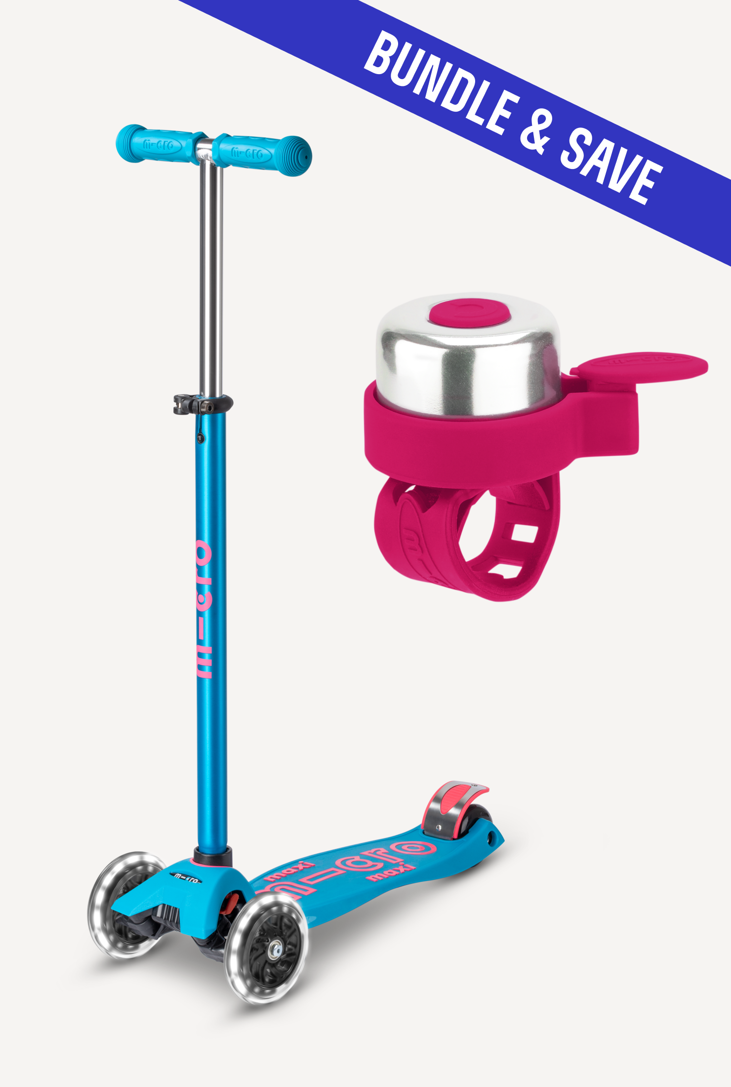 Maxi LED + Scooter Bell