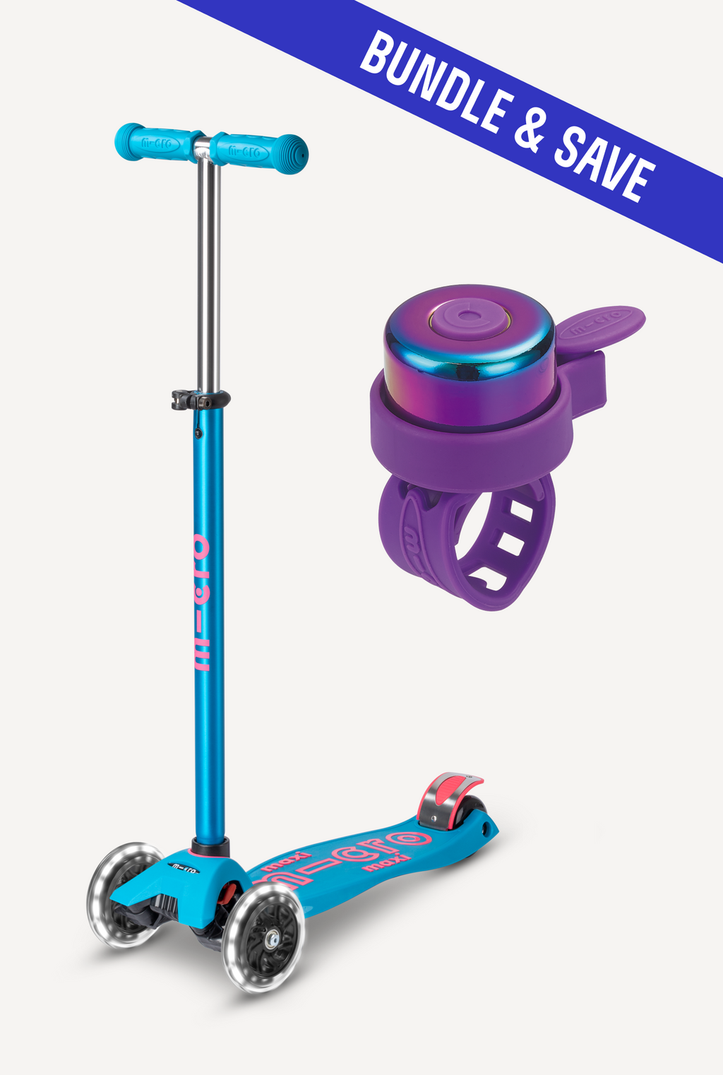 Maxi LED + Scooter Bell