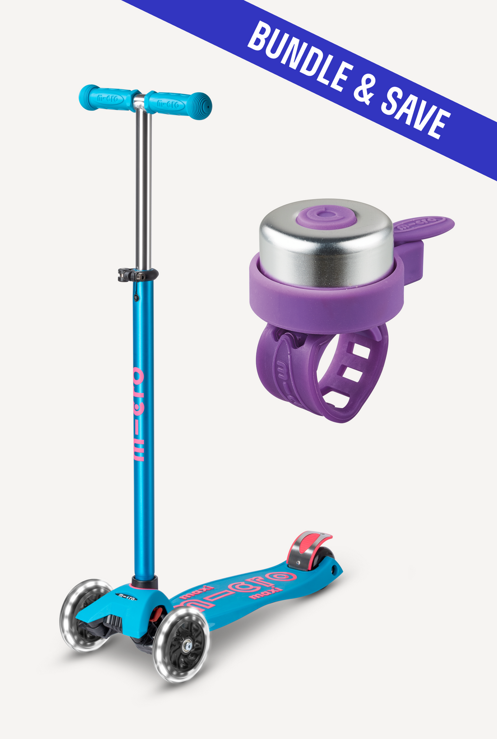 Maxi LED + Scooter Bell