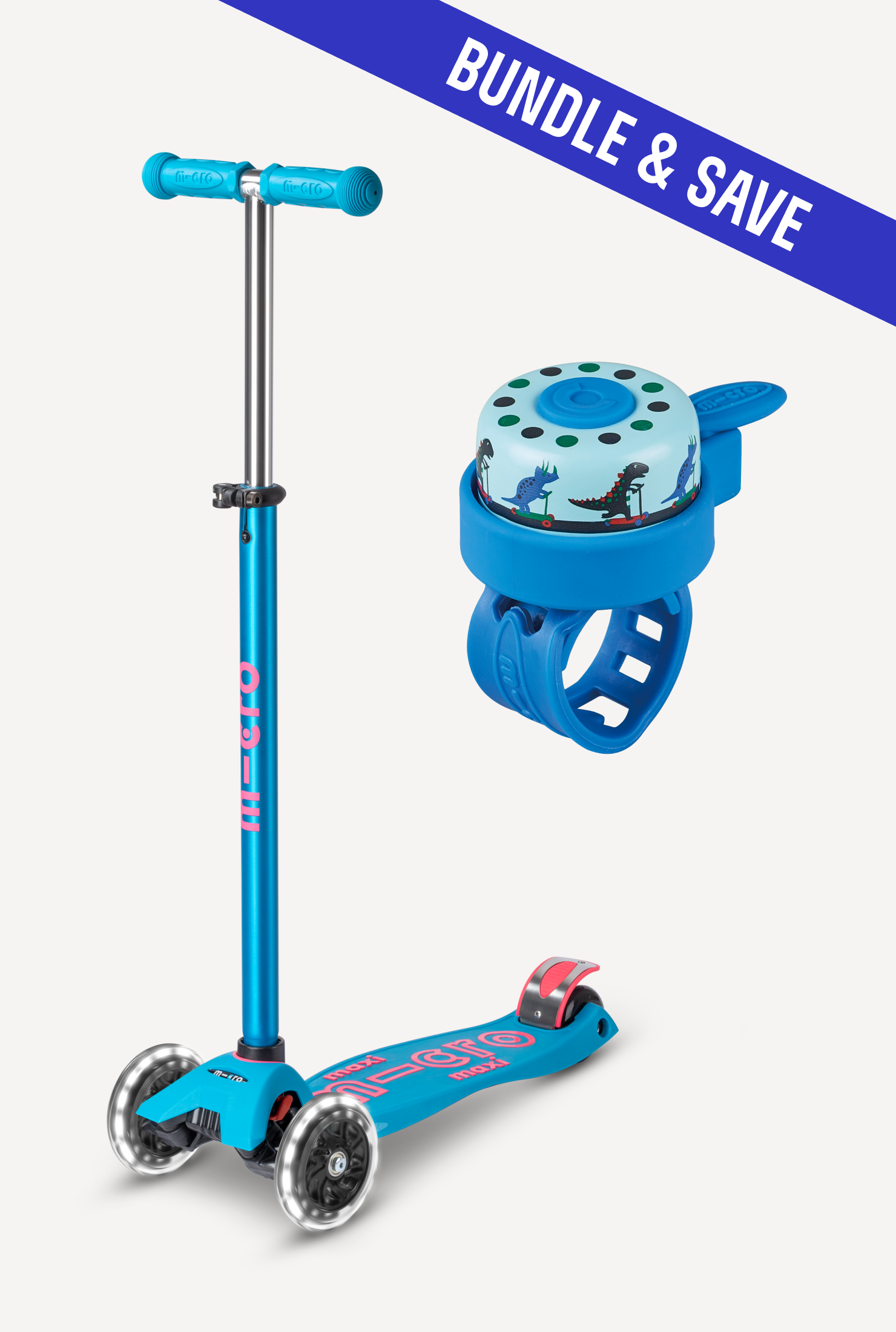 Maxi LED + Scooter Bell
