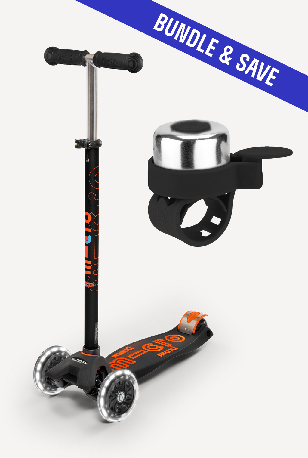 Maxi LED + Scooter Bell
