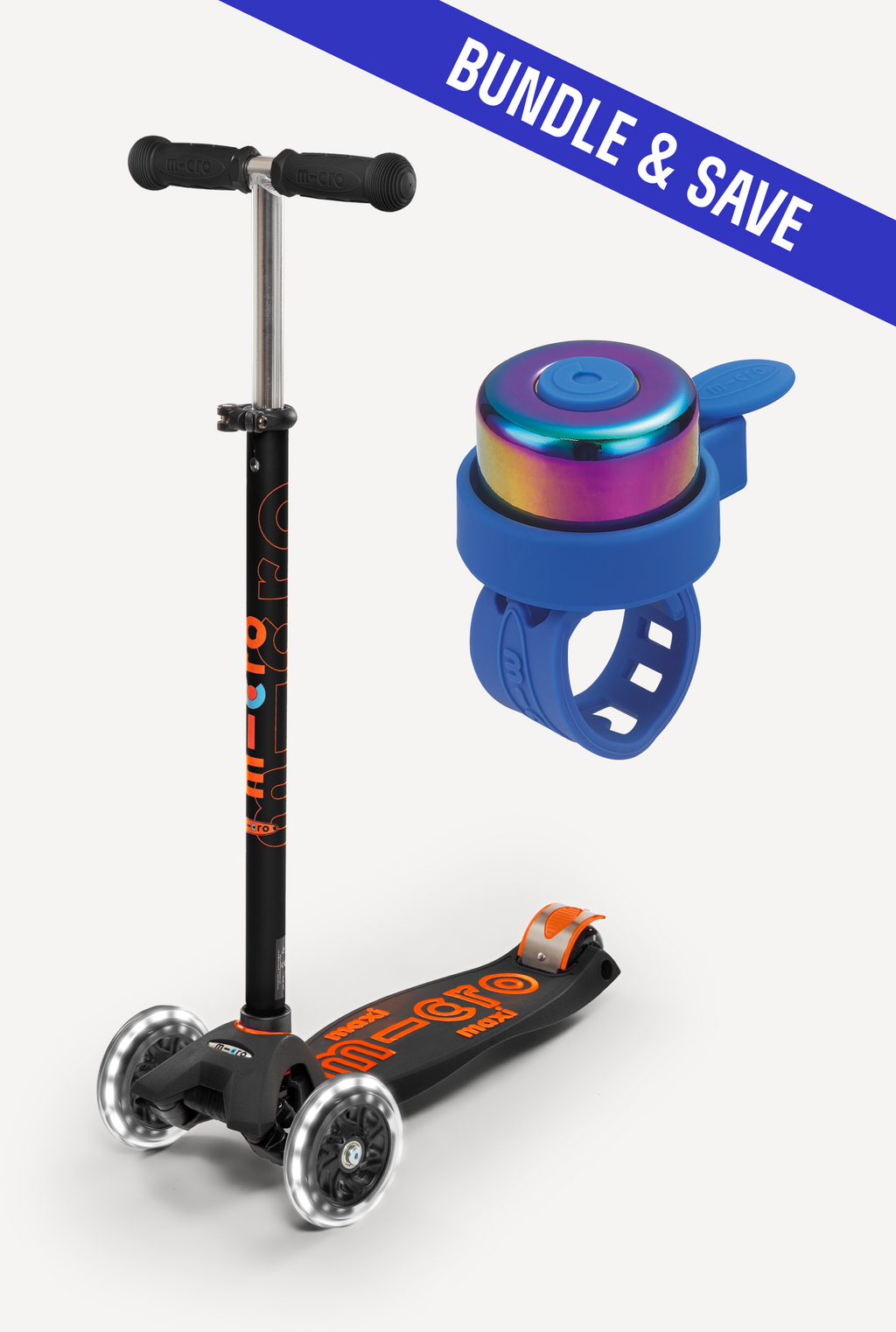 Maxi LED + Scooter Bell