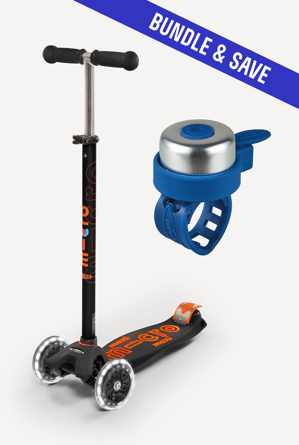 Maxi LED + Scooter Bell