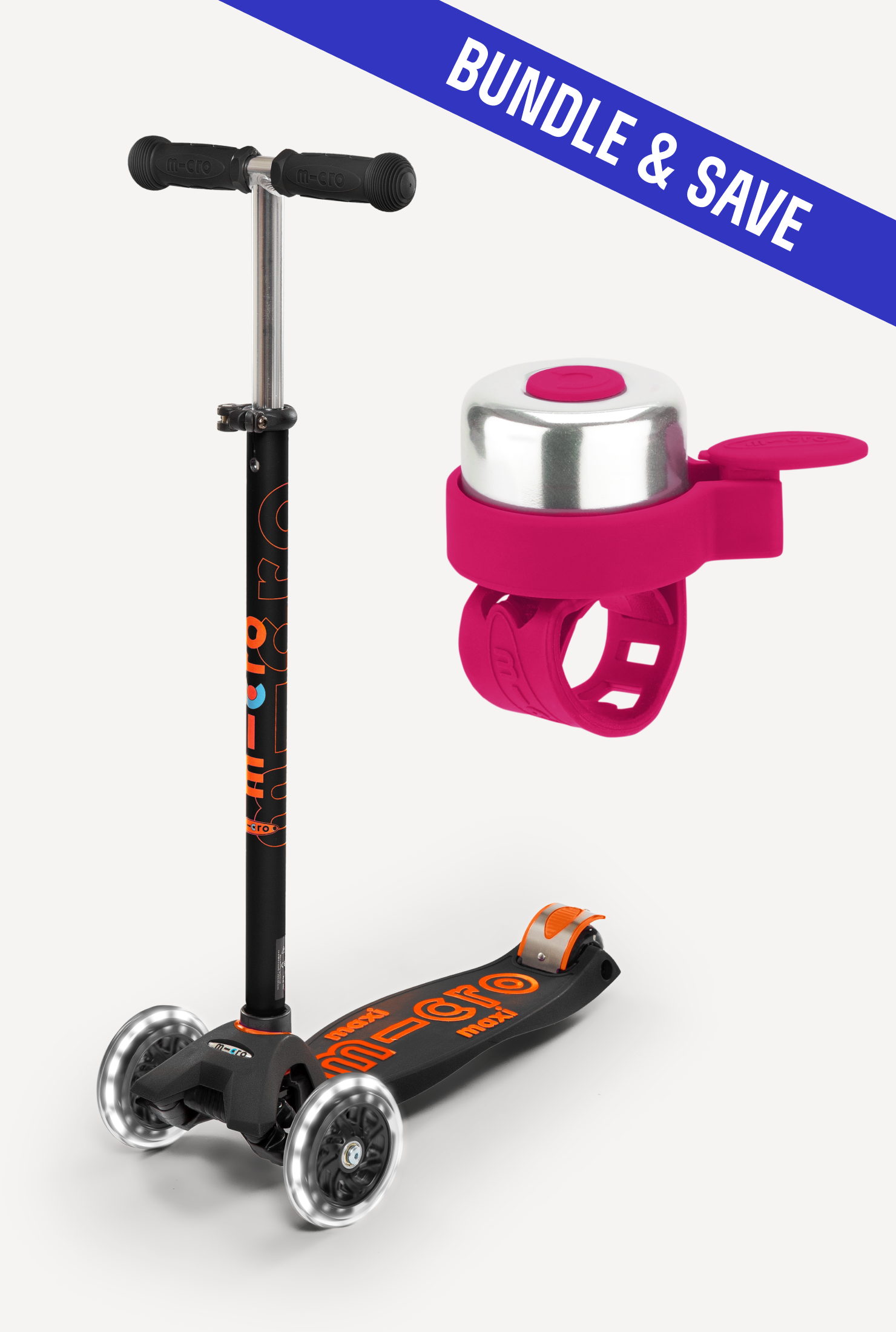 Maxi LED + Scooter Bell
