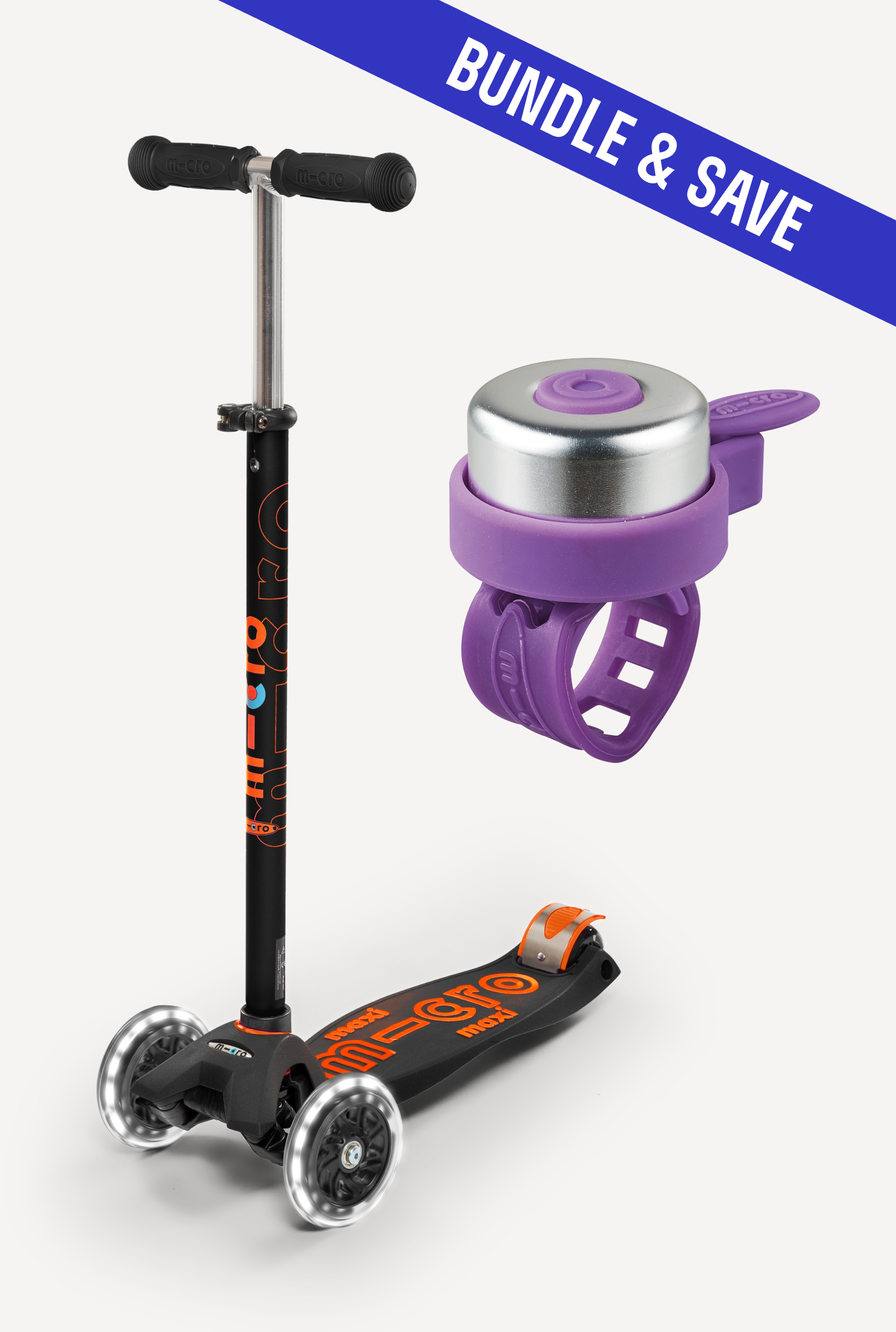 Maxi LED + Scooter Bell