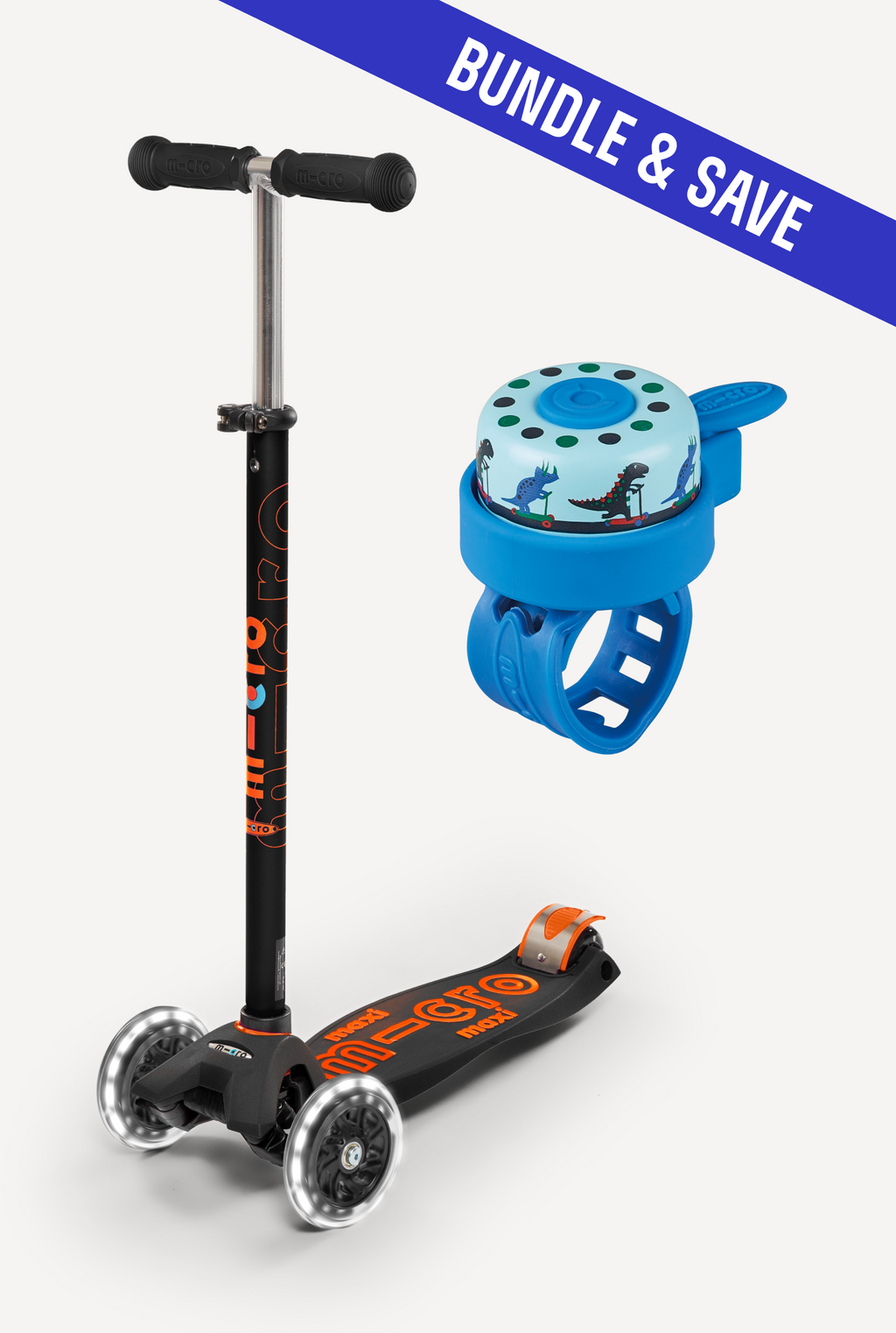 Maxi LED + Scooter Bell