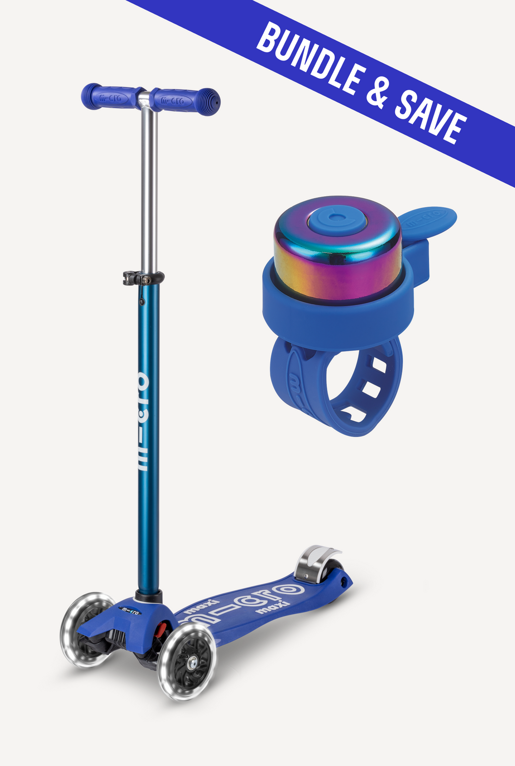 Maxi LED + Scooter Bell