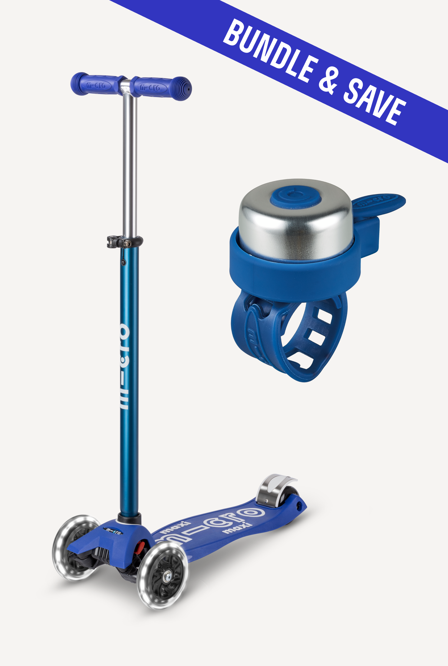Maxi LED + Scooter Bell