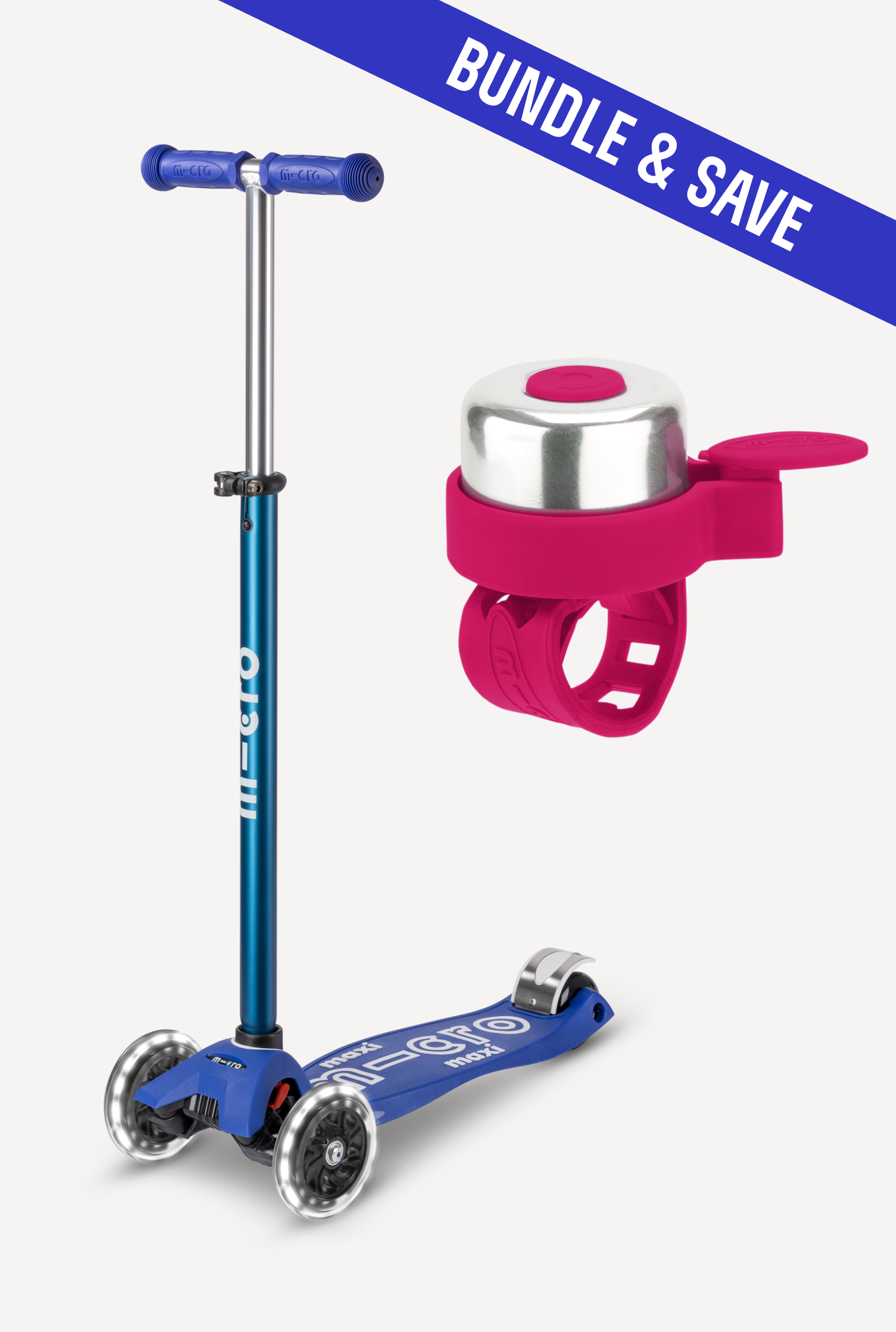 Maxi LED + Scooter Bell