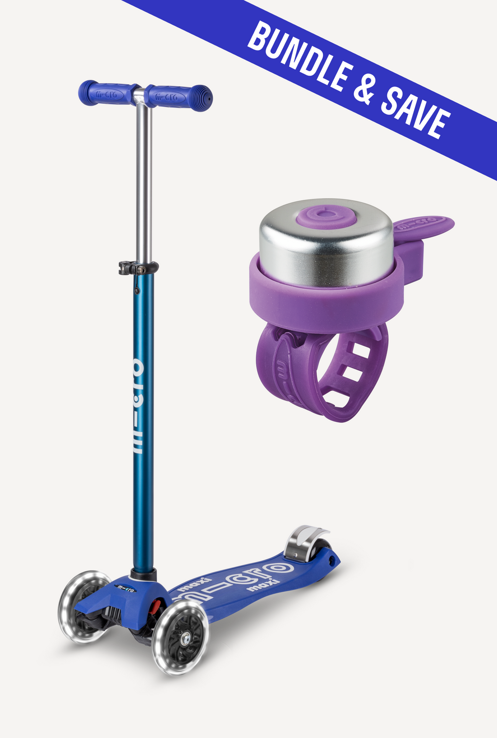 Maxi LED + Scooter Bell