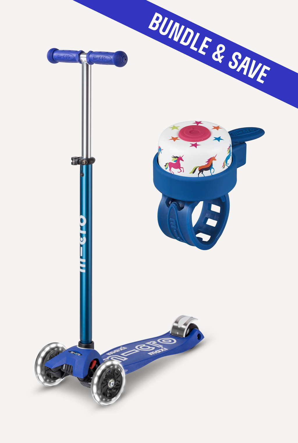 Maxi LED + Scooter Bell