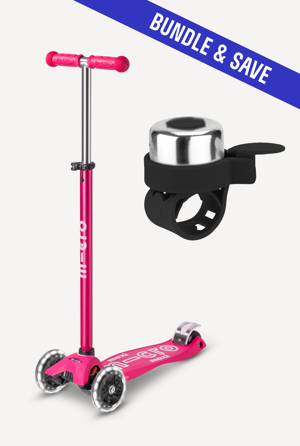 Maxi LED + Scooter Bell