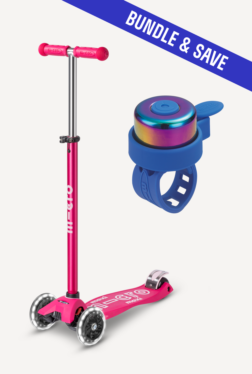 Maxi LED + Scooter Bell