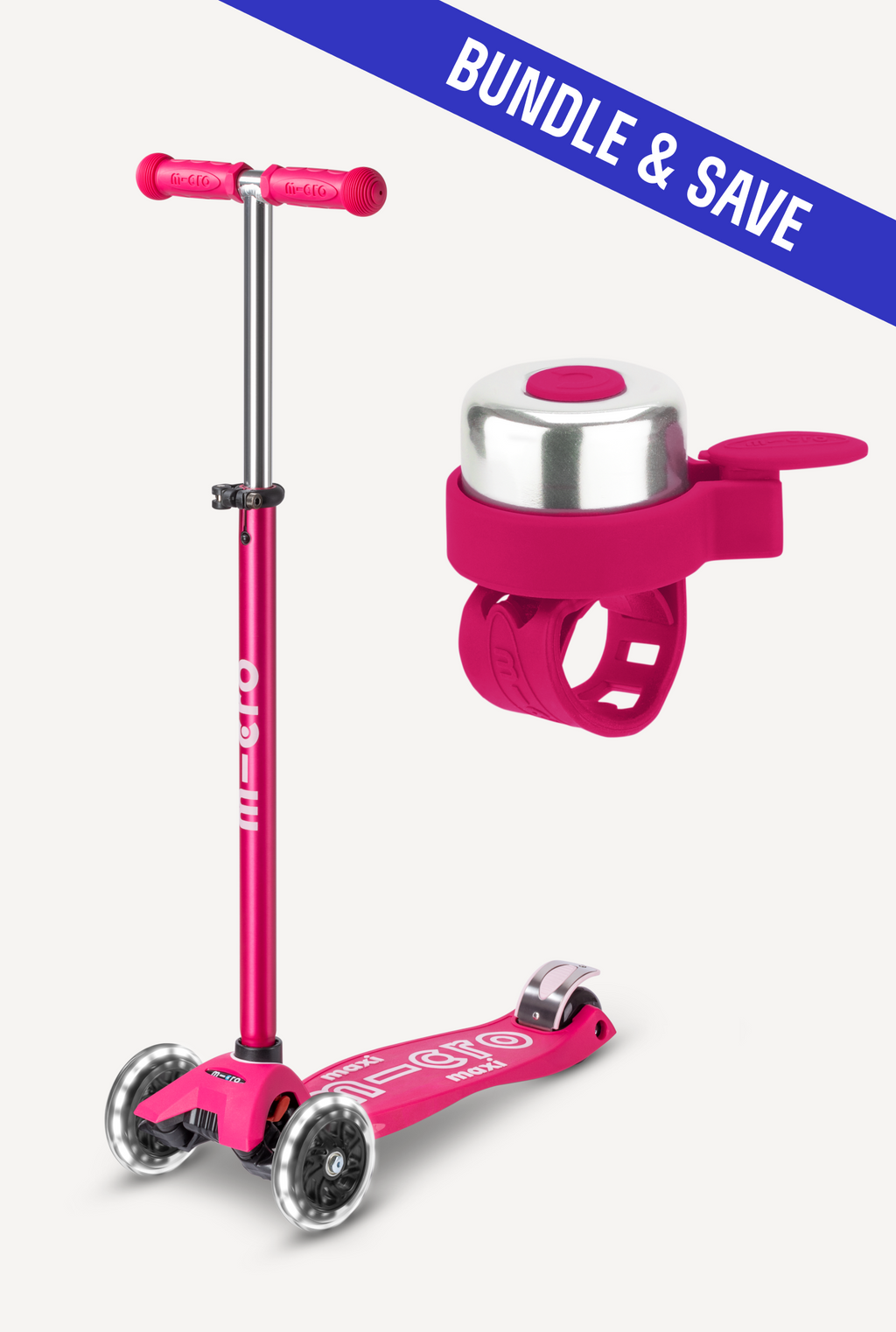 Maxi LED + Scooter Bell