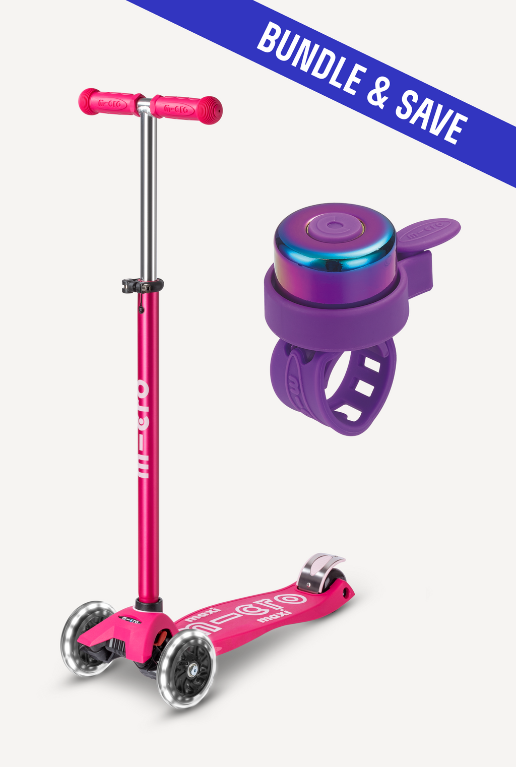 Maxi LED + Scooter Bell