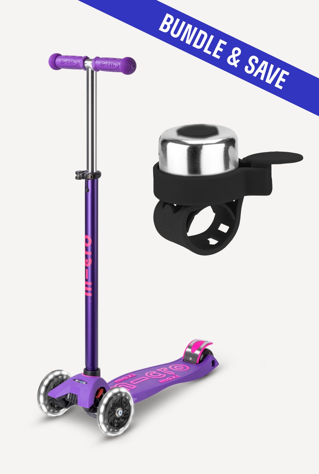 Maxi LED + Scooter Bell