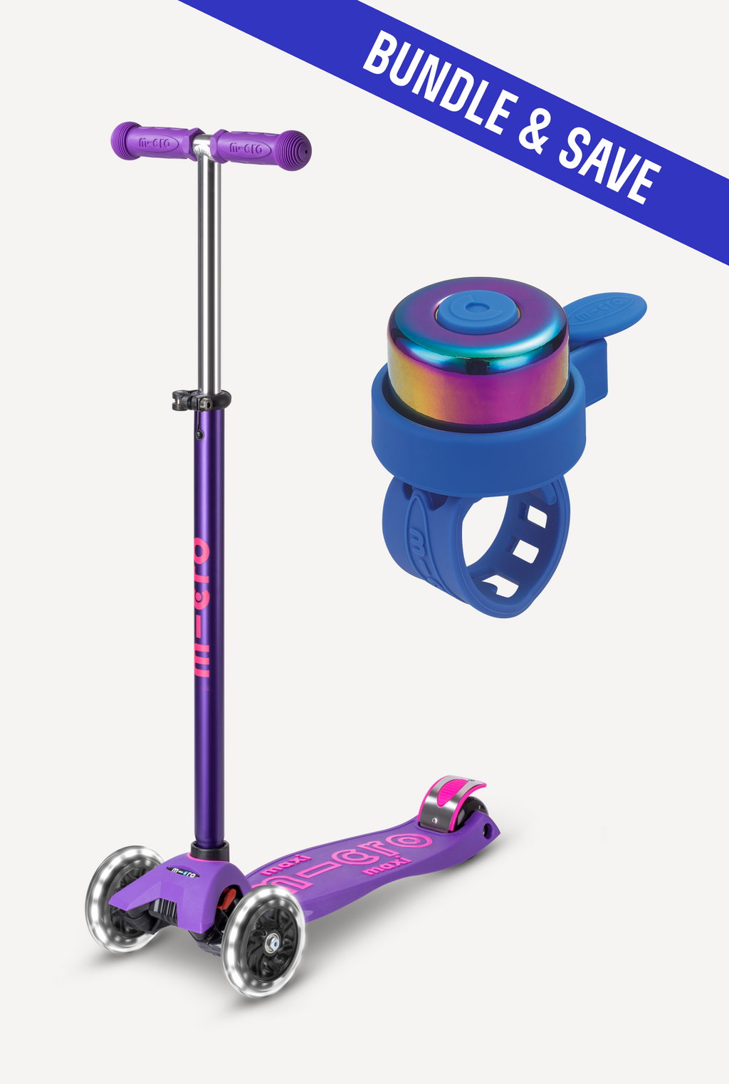 Maxi LED + Scooter Bell