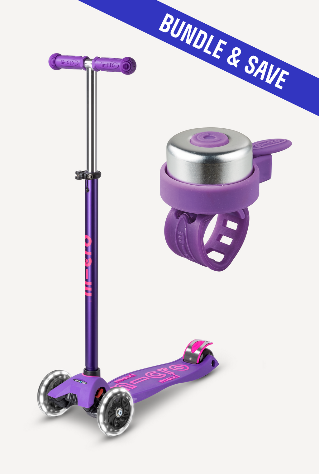 Maxi LED + Scooter Bell