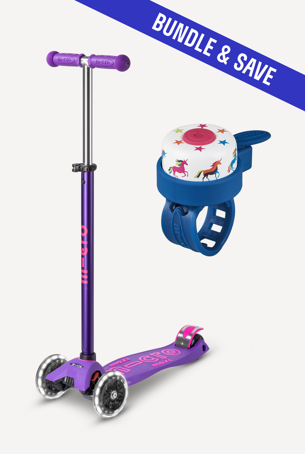 Maxi LED + Scooter Bell