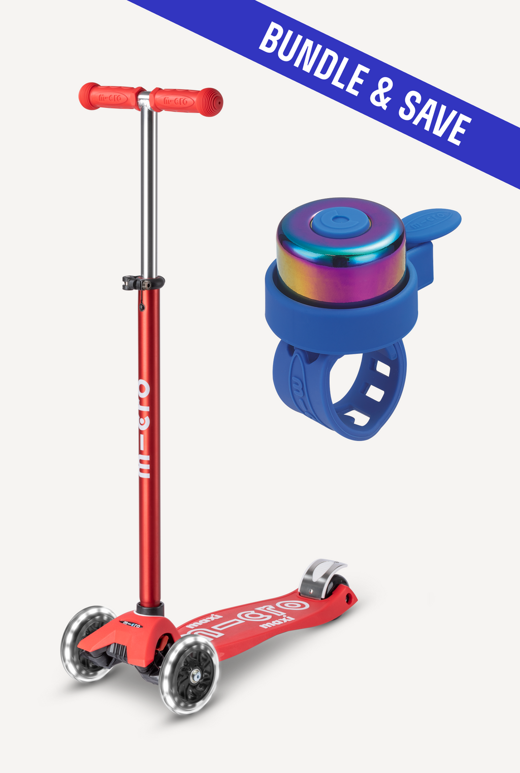 Maxi LED + Scooter Bell
