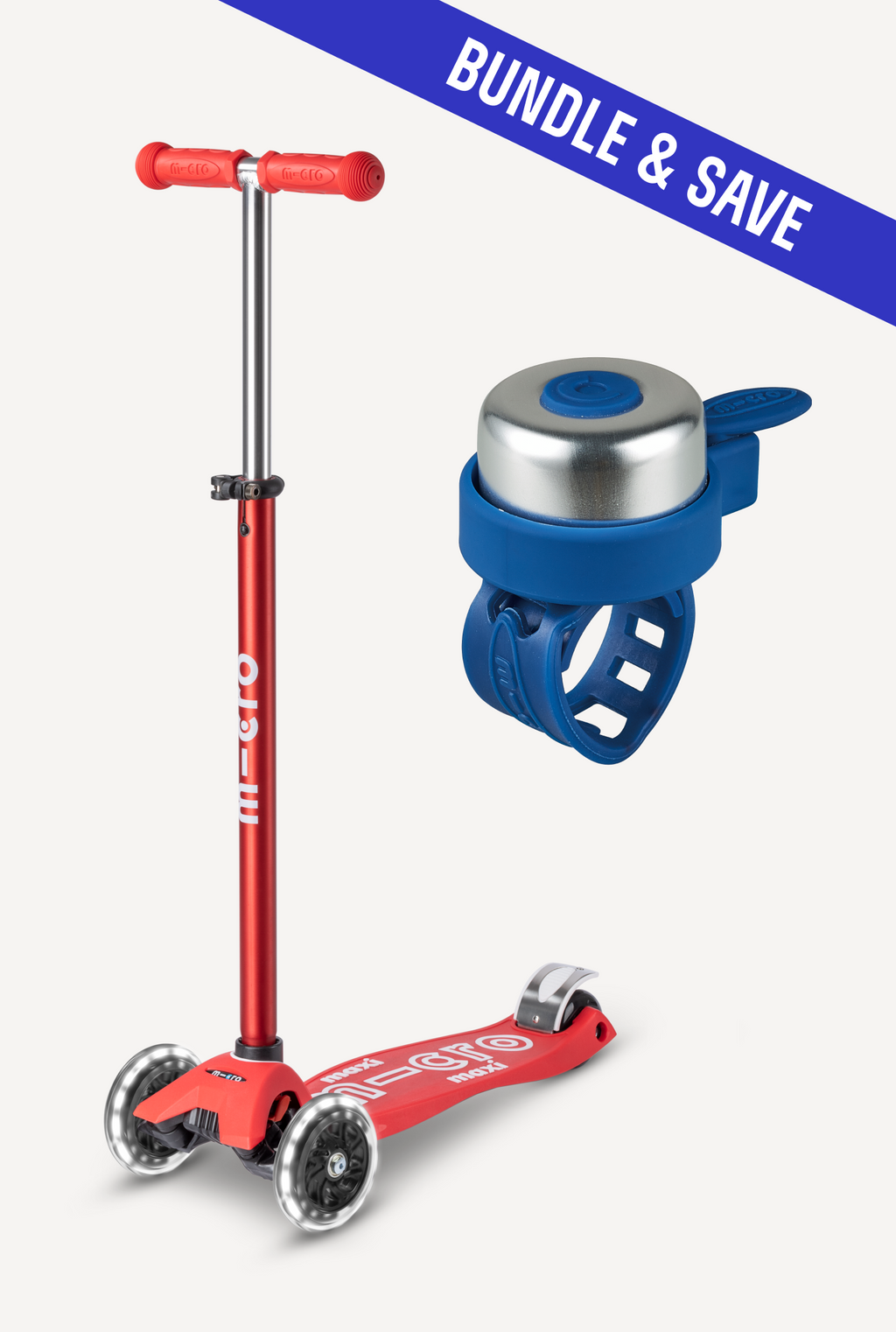 Maxi LED + Scooter Bell