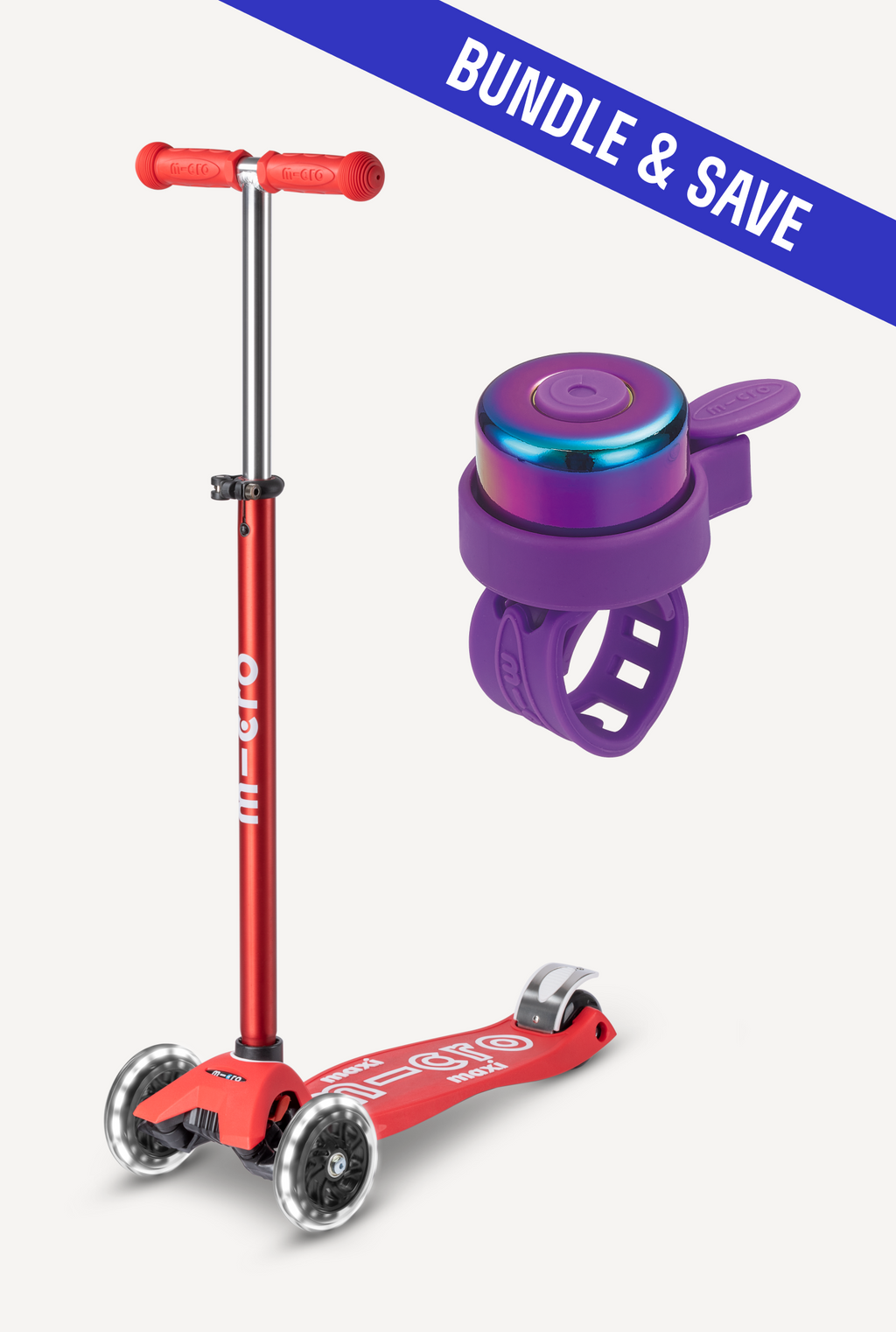 Maxi LED + Scooter Bell