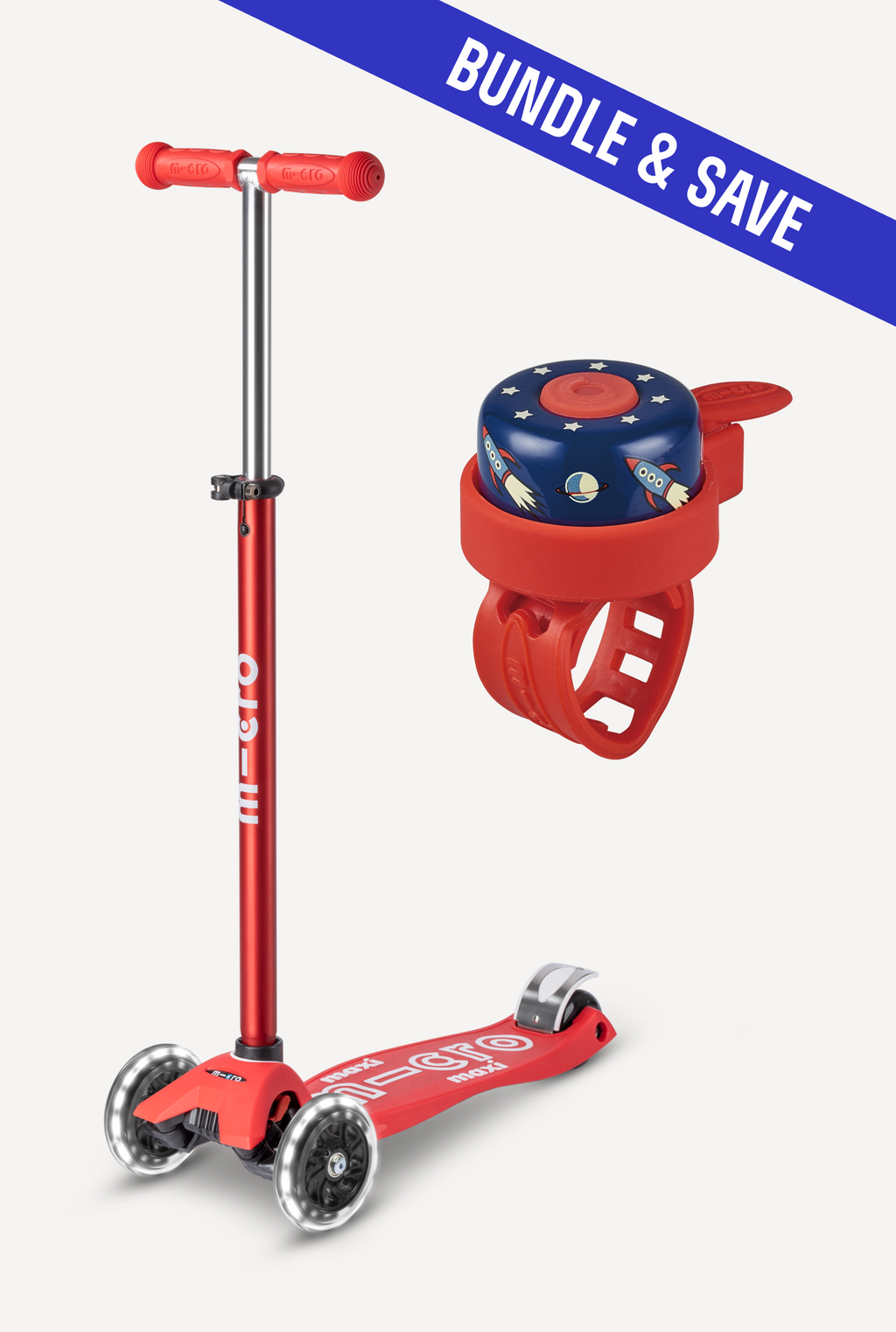 Maxi LED + Scooter Bell