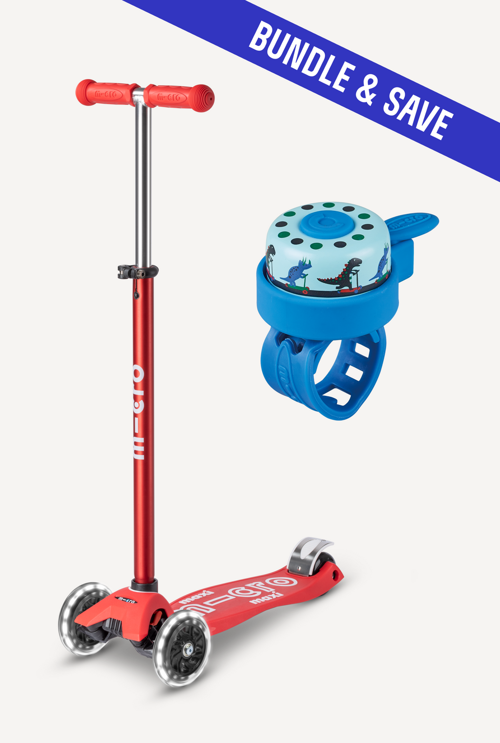 Maxi LED + Scooter Bell