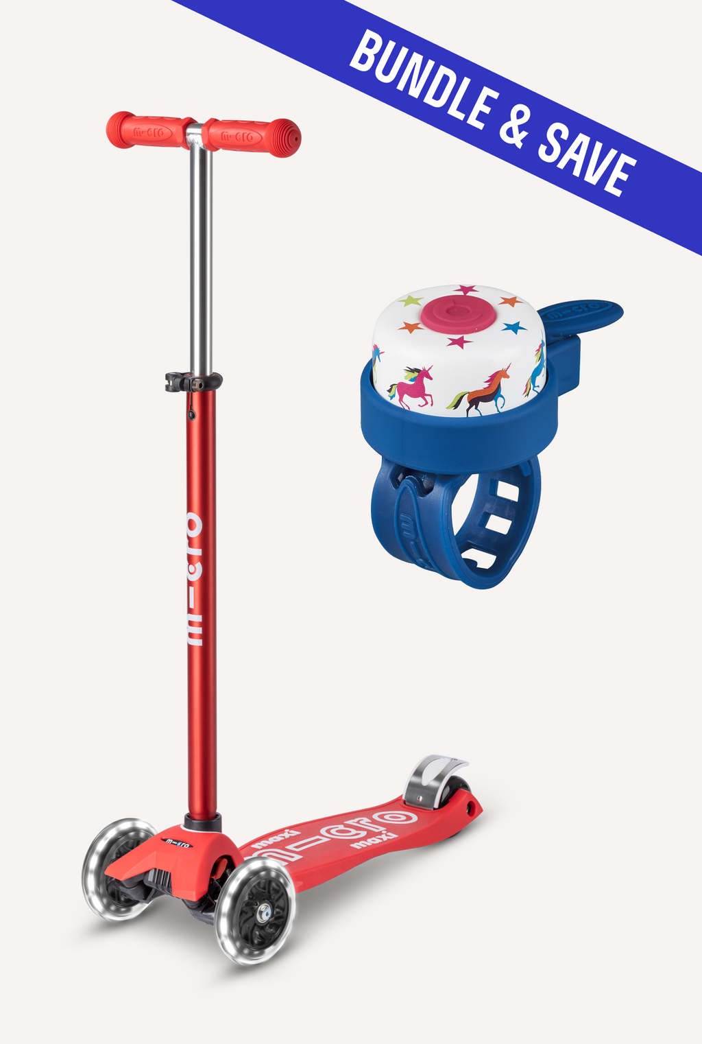 Maxi LED + Scooter Bell