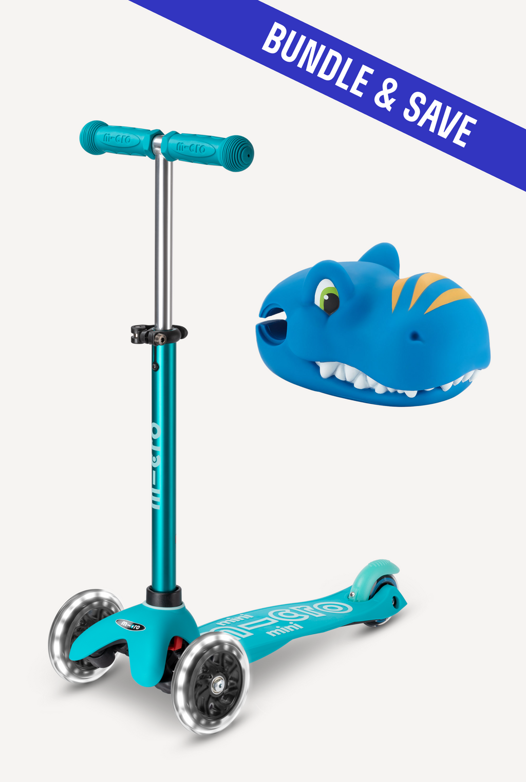 Mini LED Scooter + Scootaheadz