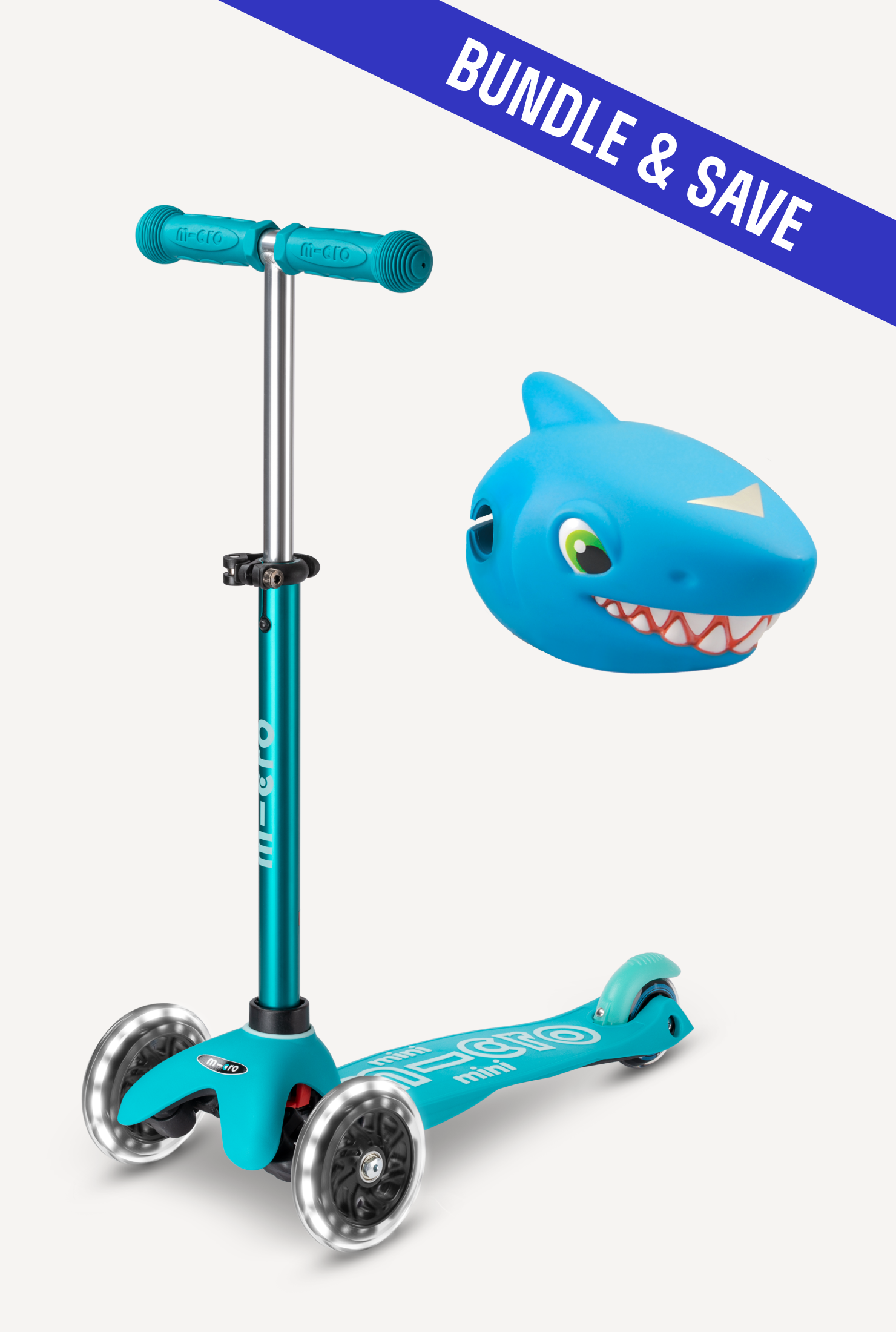 Mini LED Scooter + Scootaheadz